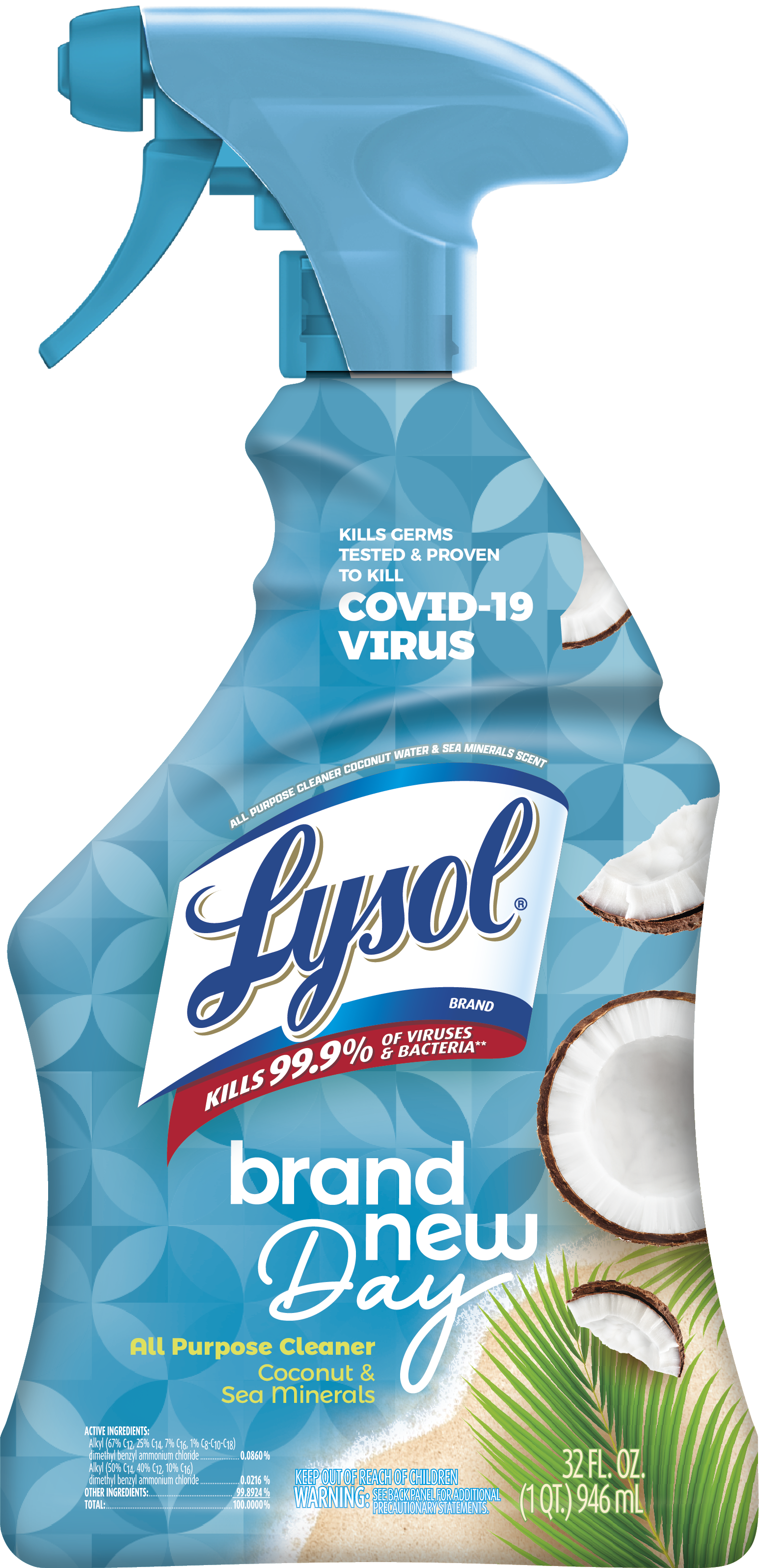 LYSOL® All Purpose Cleaner - Brand New Day™ - Coconut & Sea Minerals